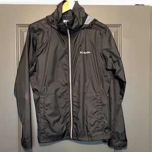 Columbia Men's Black Windbreaker Jacket